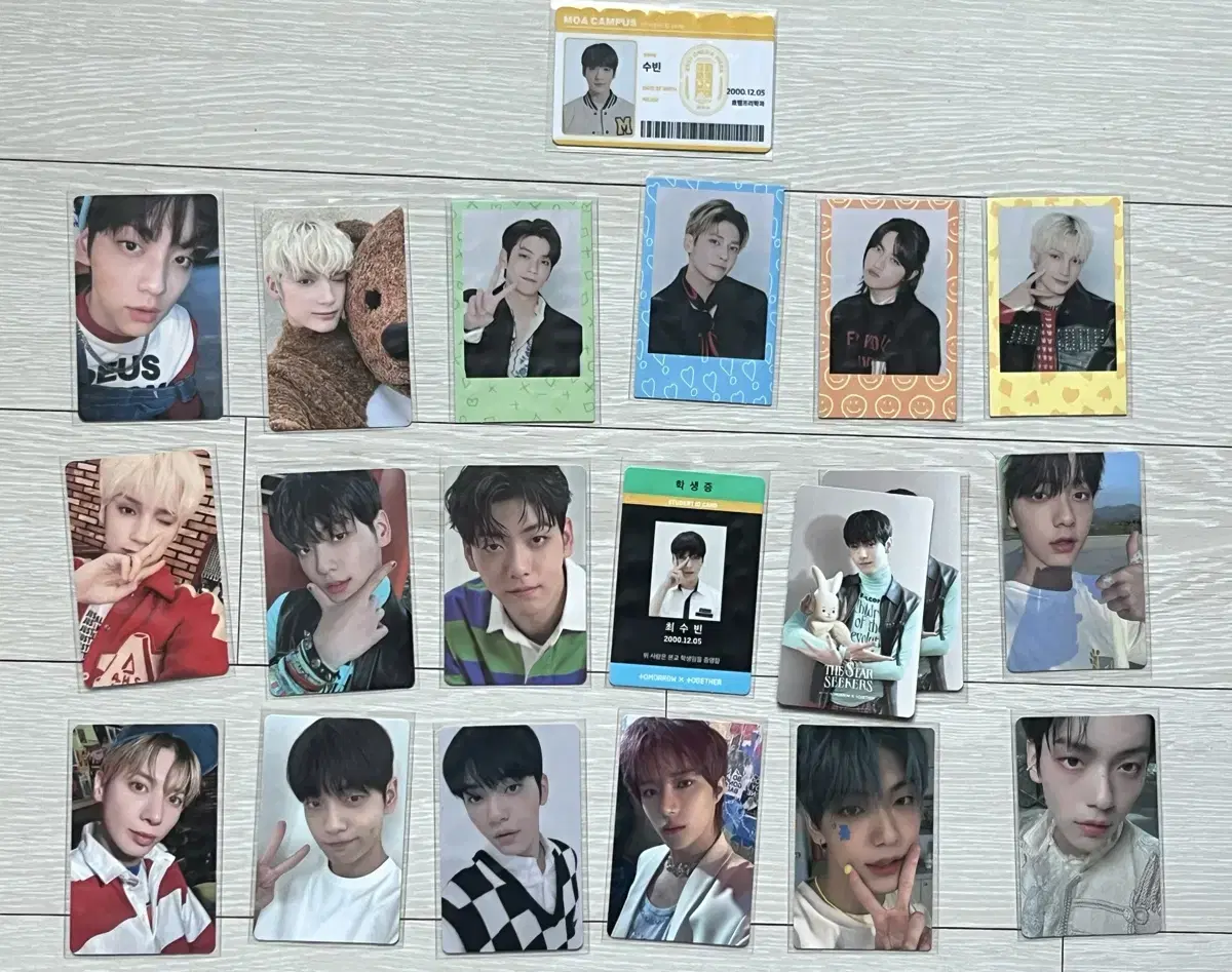 투바투(TXT) 굿즈 일괄 최수빈, 최연준, 최범규, 강태현, 휴닝카이